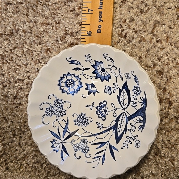 Blue Nordic 5 1/2" J & G Meakin England Classic White Nordic Small Bowl - Picture 3 of 5